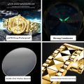 Poedagar 615 Fashionable Diamond Cut Quartz Stainless Steel Watch For Men.