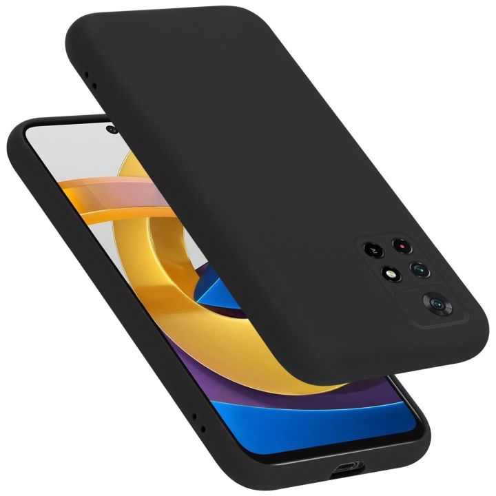 Xiaomi POCO M4 PRO 5G Casing Style Liquid Silicone Cover Soft Case - Phone Back Cover