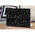 E=MC Square Physics Laptop Sticker. 