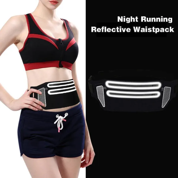 Slimline%20Running%20Belt%20Sweat-proof%20Waist%20Bag%20Ultra-thin%20Voltage%20Pocket%20Elastic%20Lycra%20Pocket%20Invisible%20Fitness%20Belt%20-%20Image%204