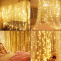 wedding party decoration LED golden fairy lights  for party ceremony. 