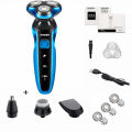 Electric Razor Electric Shaver Rechargeable Shaving Machine Cleaning Beard Razor for Men Wet and Dry Waterproof Washable ZN1159. 