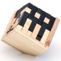 Creative 3D Wooden Cube Puzzle Ming Luban Interlocking Educational Toys For Children Kids Brain Teaser Early Learning Toy Gift. 