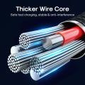 Joyroom S-UC027A12 USB To Type-C 3A Data Cable - 1.2m - Black.
