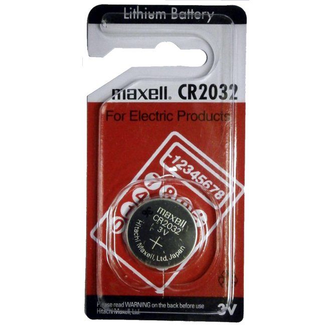 CMOS Coin Type (Motherboard) Maxell CR2032 3v Lithium Battery 1 Pcs