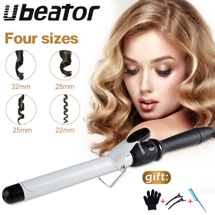 Ubeator Professional hair curler electric curling iron More size 25 28 32mm Hair Care Styling Tools Ceramic Wave Magic Style