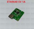 ETA9640 5V 1A Type-C USB With Current Protection Charger Circuit Boost Module Li-Ion Lithium Lipo 18650 Battery Charging Board DIY. 