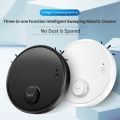 Automatic Vacuum Cleaner Robot 3-In-1 Smart Wireless Sweeping Dry Wet Cleaning Machine Charging Intelligent Vacuum Cleaner Home-White.