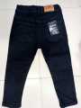 Boys Denim Black Color Long Stich Denim Pant. 