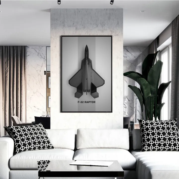 Minimalist%20Aircraft%20Design%20Wall%20Art%20Posters%20and%20Prints%20Fighter%20Modern%20Art%20Canvas%20Paintings%20on%20the%20Wall%20Art%20Pictures%20Room%20Decor%20-%20Image%204