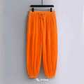 Men Cotton Linen Soft Jogger Pants with Functional Side Pockets. 