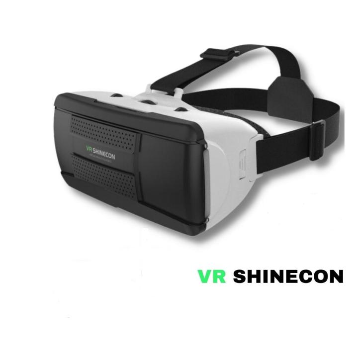 VR Shinecon G06B 3D Virtual Reality VR Box Gaming Glasses Headset for 4.7-6.2 inch Smartphones