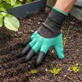 Gardening Gloves, Thorn Resistant Safe Garden Gloves for Pruning Roses Gardening Tools 1 pair. 