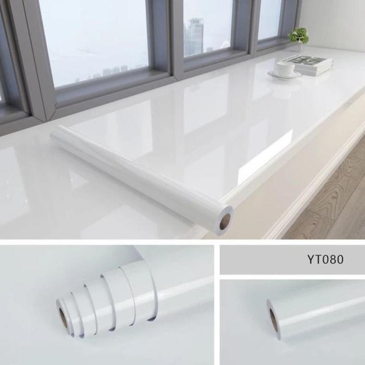 4x6.6%20ft.%20-%20Wallpaper%20Glossy%20White%20Peel%20and%20Stick%20Self-Adhesive%20Contact%20Paper%20Waterproof%20Home%20Decoration%20Backsplash%20(200*120cm)%20-%20Image%203