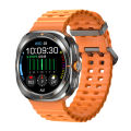 JS Watch 7 Ultra Smart Watch 1:1 47mm Watch7 AMOLED Screen Bluetooth Call Custom Dials Compass Mens Women Smartwatch.