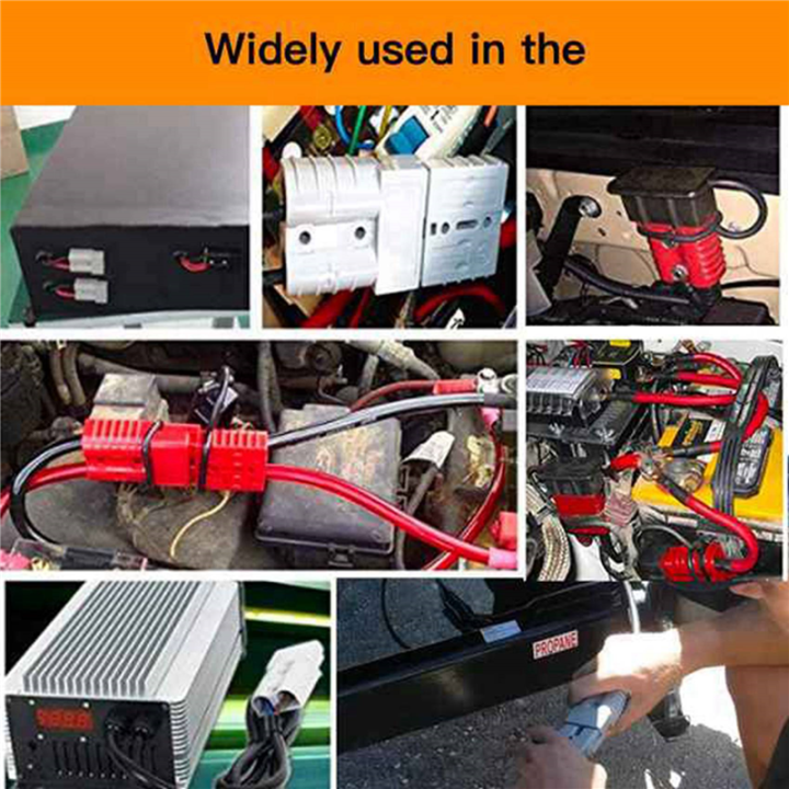 JDXHLAU%202X%20for%20Anderson%20Style%20Plug%20Connectors%2050A%20600V%206-12AWG%20AC/DC%20Power%20Tool%20for%206AWG%20Plated%20Solid%20Terminals%20Plugs%20Gray%20-%20Image%206