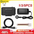 1/3/5PCS Zilkee Ultra Recovery Converter USB 3.0 Sata HDD SSD Hard Disk Drive Data Transfer Converter SATA Adapter Cable.