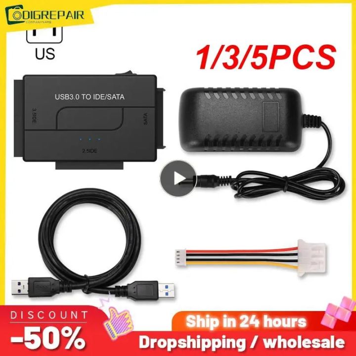 1/3/5PCS Zilkee Ultra Recovery Converter USB 3.0 Sata HDD SSD Hard Disk Drive Data Transfer Converter SATA Adapter Cable