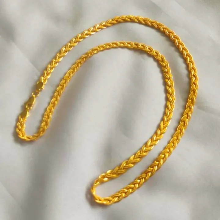 Indian%20Trendy%20Design%20Fashionable%20Gold%20Plated%20Beni%20Chain%20&%20Bracelet%20For%20Girls-%20Chain%20For%20Girls%20-%20Image%203