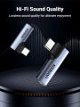 UGREEN USB C to 3.5mm Headphone Adapter, Type C Dongle Audio Jack Converter with DAC Chip Compatible for Galaxy Note20 Ultra/Note20/S20/Note10/S10, Pixel 4 3 2 XL, iPad Pro 2020/2018, OnePlus and More.