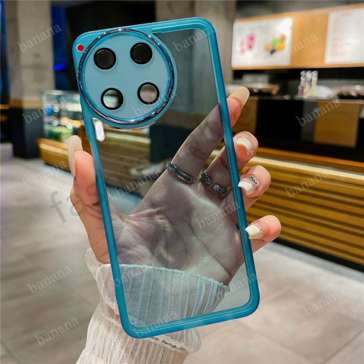 Casing%20For%20Tecno%20Camon%2030%204G%205G%20Camon30%20Pro%20Camera%20Lens%20Protection%20Soft%20TPU%20Transparent%20Edge%20Fashion%20Phone%20Case%20Shockproof%20Back%20Cover%20-%20Image%203