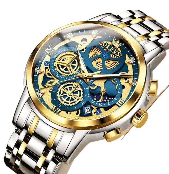 Olevs%209947%20Top%20Luxury%20Brand%20Chronograph%20Stainless%20Steel%20Wristwatch%20For%20Men%20-%20Watch%20-%20Image%203
