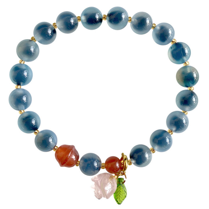 Jingyao%20Natural%20Blue%20Sugar%20Heart%20Agate%20Bracelet%20Bell%20Powder%20Crystal%20Rose%20Crystal%20Love%20Blue%20Crystal%20Wholesale%20-%20Image%205