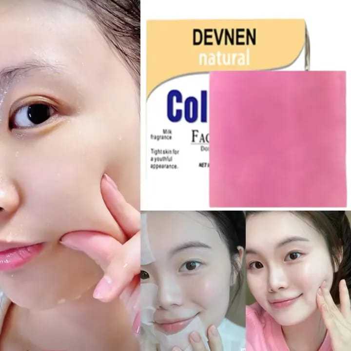 DEVNEN%20COLLAGEN%20PLUS%20soap%20vitamin%20C%20and%20E%20Brightening%20vitamin%20C%20and%20E%20Brightening%20Natural%20Double%20Whitening,%20Skin%20Firming%20Natural%20Collagen%20Facial%20Soap%20-%20Image%203