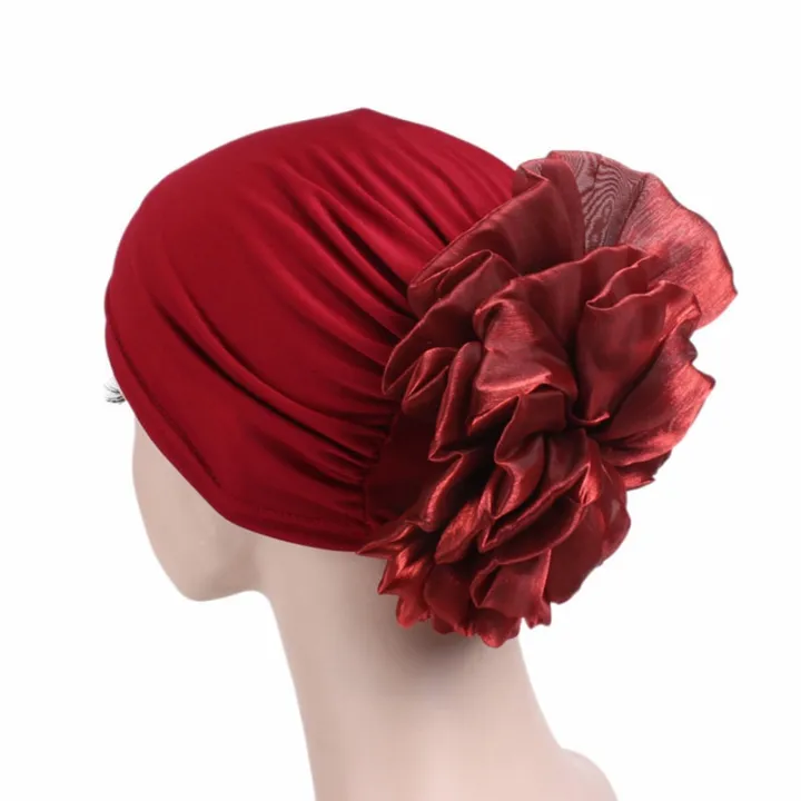 Women%20Floral%20India%20Hat%20Flower%20Stretchy%20Beanie%20Turban%20Bonnet%20Chemo%20Cap%20For%20Cancer%20Patients%20Ladies%20Bandanas%20African%20Head%20Wrap%20-%20Image%207