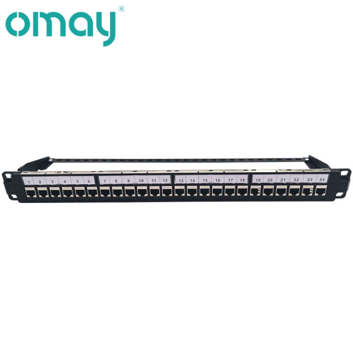 24%20Port%20CAT6%20Shield%20Patch%20Panel%20RJ45%20Connector%20Applicable%20To%2019%20Inch%20Cabinet%20Network%20Cable%20Rack%20Ethernet%20Distribution%20Frame%20-%20Image%205