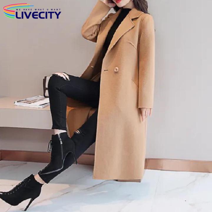 Mid-length%20Woolen%20Cardigan%20Stylish%20Women's%20Woolen%20Coat%20with%20Lapel%20Pockets%20Trendy%20Mid-length%20Cardigan%20for%20Autumn/winter%20Women%20Woolen%20Coat%20-%20Image%2010