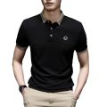 Business Foreign Trade Shirt Men's Polo Shirt New Summer Lapel Short Sleeve T-Shirt Casual Men's Top Source Factory. 