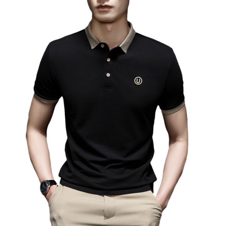 Business%20Foreign%20Trade%20Shirt%20Men's%20Polo%20Shirt%20New%20Summer%20Lapel%20Short%20Sleeve%20T-Shirt%20Casual%20Men's%20Top%20Source%20Factory%20-%20Image%205