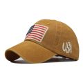 Wholesale Fashion American Flag Camouflage Baseball Cap Men's Women's Rebound Cap Army Bone Truck Driver High Quality Gorras.