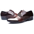 Former PU Leather Shoes for Men Lace Up Oxfords Wedding Shoes for Male Dress Shoes for Party Zapatos Para Hombre De Vestir KEEMEEUYZO.