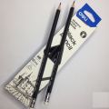 Deli E38029N Black Triangular Pencil HB.