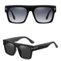 Oversized Square Sunglasses For Men Vintage Flat Top Sun Glasses 2022 Fashion Women's Sunglass Luxury Brand Designer Tom Eyewear. 