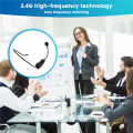 Handheld 2.4G Wireless Microphone -Mounted Microphone Volume Amplifier Teaching Loudspeaker for Voice Teaching.