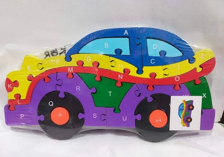 Wooden%20Puzzle%20Educational%20Baby%20Toy%20for%20Preschooler%20Kids%20with%20Alphabets%20and%20Numbers%20(Car%20%E2%80%93%2026%20pcs)%20-%20Image%202