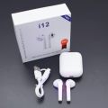 Exclusive i12 TWS Bluetooth 5.0 Earbuds with Charging Case - Bluetooth Headphone - Bluetooth Headphone - Bluetooth Headphone - Air Buds - Tws - Bluetooth Headphone.