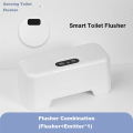 Automatic Toilet Flush Button+Wireless Transmitter Toilet Toilet Flusher Rechargeable Sensor.