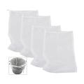 【Mary DAI Store】5Pc Reusable Food Filter Fine Mesh Food Grade Milk Used for Coffee Home Brewing Hop Sieve. 