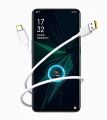 Oppo 65W Supervooc 2.0 Fast Charger For OPPO Find X2 Pro Reno 5 5G 3 4 Pro Ace 2 X20 X2 Realme X50 Pro RX17 Pro 1.5M Type-C Cable. 