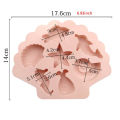 Sea Creatures Silicone Molder Fondant Baking Cake Chocolate Resin DIY Fish Mould Decoration Tools Cupcake Topper MJD. 
