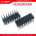 10PCS ULN2003AN DIP16 ULN2003A DIP-16 ULN2003 ULN2003APG DIP new and original IC. 