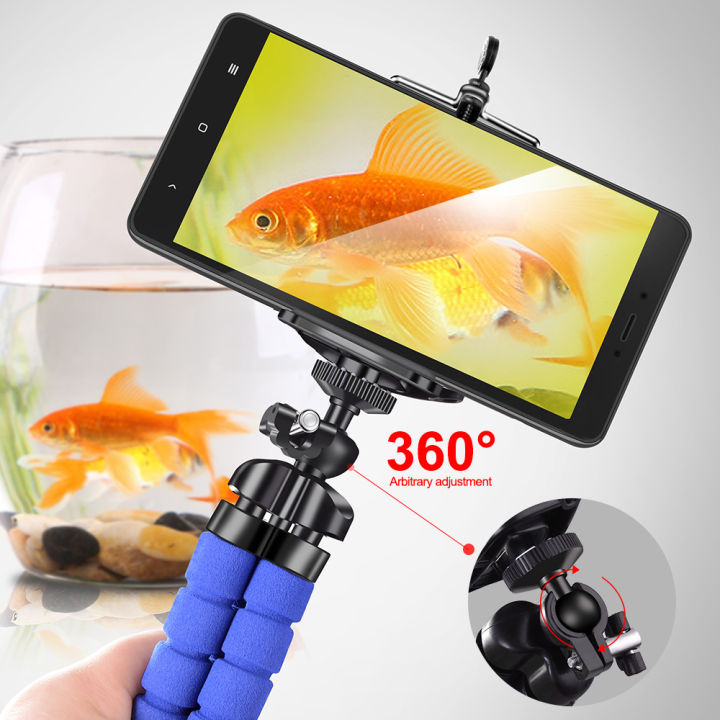 Flexible%20Octopus%206%20Inch%20Mini%20Tripod%20Mobile%20Holder%20Stand%20-%20Phone%20Stand%20-%20Image%204