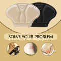 Heel Stickers Heel Protectors Sneaker Shrinking Size Insoles Anti-wear Feet Shoe Pads Adjust Size High Heel Cushion Inserts. 