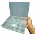 Multi Purpose storage box plastic divided box (15 compartments) for electronic components, Screws, Medicine etc.. 