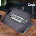Quote Laptop Sticker for Laptop Backside.