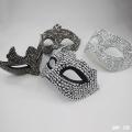 Halloween Mask Concert Show Mask High-end Diamond Prom Half Face European and American Fashion Party Rhinestone Eye Mask.